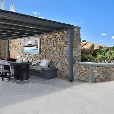 Aqua 3, Private Pool And Jacuzzi, Mykonos Villa