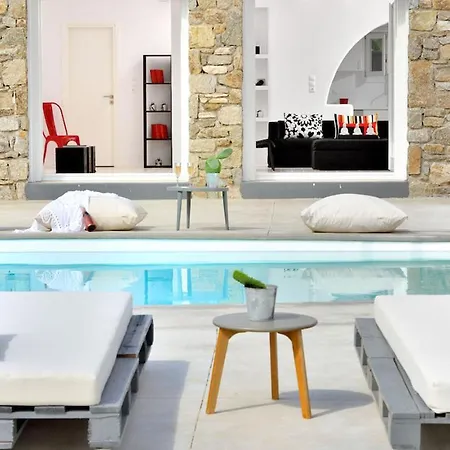 ヴィラ Aqua 3, Private Pool And Jacuzzi, Mykonos Mykonos Town